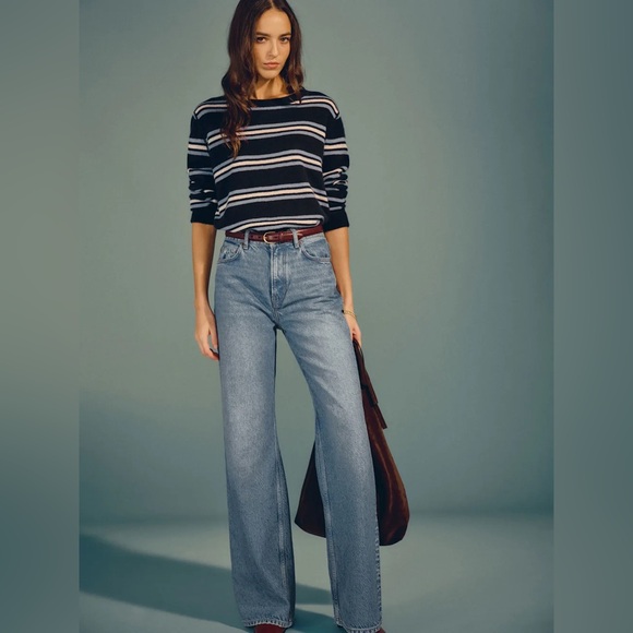 Cary High Rise Slouchy Wide Leg Jeans